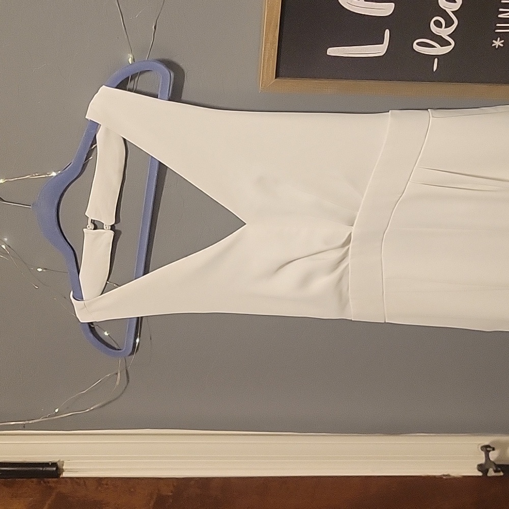 IBTOM CASTLE White high waisted Jumpsuit SZ LG